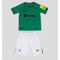Koszulka piłkarska Newcastle United Strój wyjazdowy dla dzieci 2023-24 tanio Krótki Rękaw (+ Krótkie spodenki)